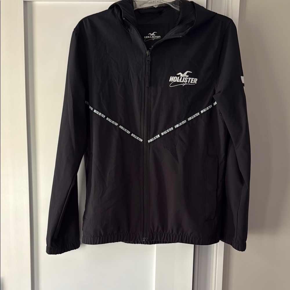 Hollister Black Hooded Jacket